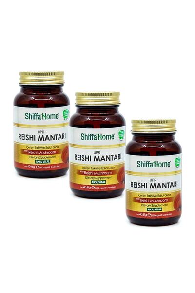 Shiffa Home Aksuvital Upr (REİSHİ MANTARI) 680 Mg 60 Kap X 3 Adet