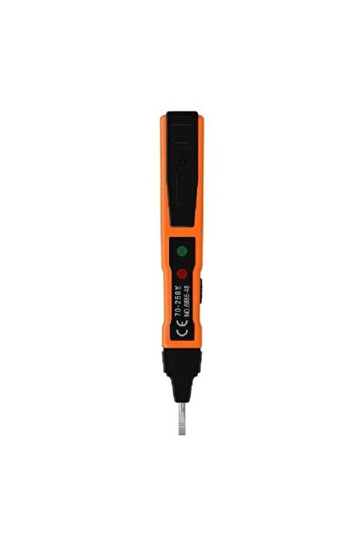 Derwell Dedektörlü Faz Kontrol Kalemi Voltaj Test Aleti Akıllı Voltaj 6v 12v 24v 50v 110v 220 Voltaj Tespiti