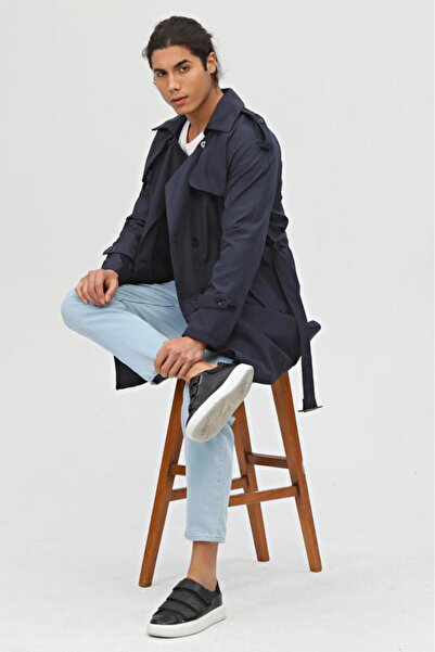 Jamila Regular Fit Erkek Trençkot