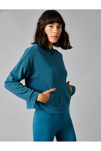 Koton Hooded Sweatshirt with Pockets