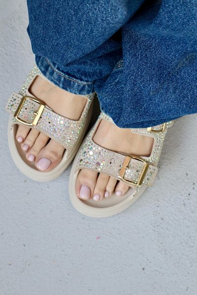 Sister in Love Elena Stone Thick Sole Women's Slippers