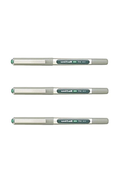 UNİ-BALL UNİBALL EYE FİNE ( 0.7 ) ROLLER KALEM AÇIK YEŞİL ( Üç Adet )