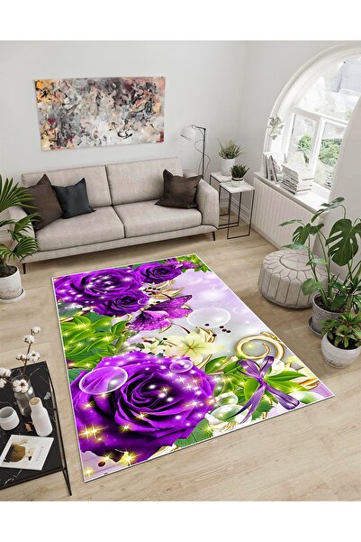 Dijidekor Işıltı Koleksiyonu Model286 Süngerli Dijital Baskılı Saçaksız Mutfa...