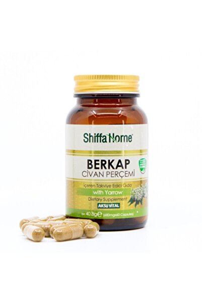 Shiffa Home Berkap Civanperçemi Içeren Takviye Edici Gıda 60 Kapsül