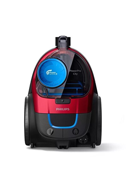 Philips Powerpro CityToz Torbasız Süpürge Powercyclone5 Alergy H13 Filtre,1.5L Kapasite, FC9...