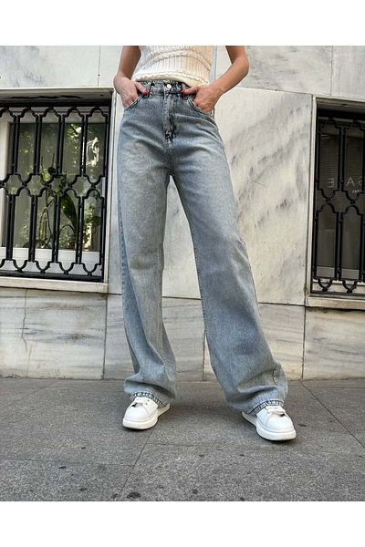SEFUR Trend Unisex Baggy Loose Cut Jean Trousers