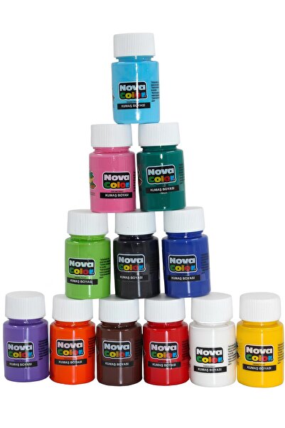 Nova Color 12'li Kumaş Boyası Nc-192