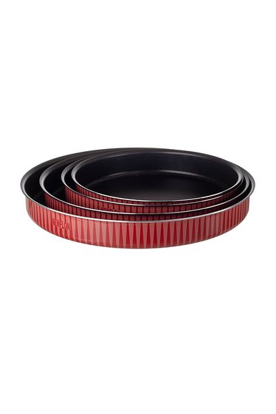 Newflon Round Oven Tray Set 28-30-34-38 cm