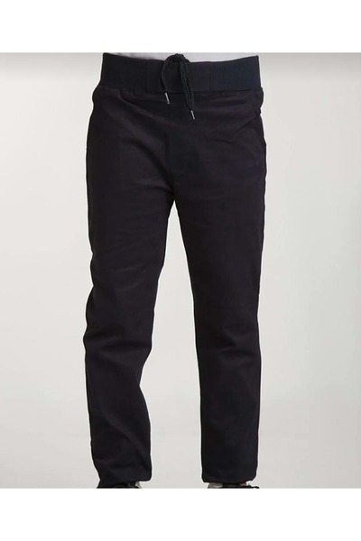 BAŞAK ÇOCUK GİYİM Canvas Full Elastic 5/9 Years Old - Black - 7-8 Years Old