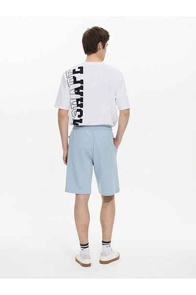 Ltb Pantaloni scurți pentru bărbați din bumbac pieptănat Darefe 12248760261717