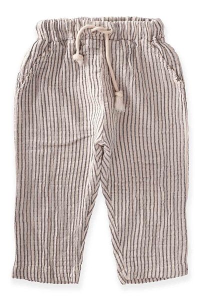 Cigit Muslin Pants 1-7 Years Thin Striped