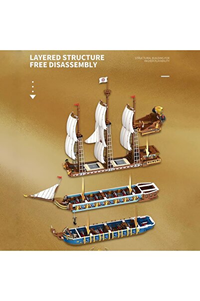 REOBRIX مجموعة بناء المكعبات الهندسية من ذا رويال صن شاين (2858 قطعة)
