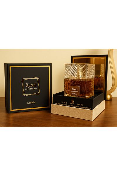 style iconic Lattafa Khamrah Eau De Parfum 100ml – Unisex Oriental Luxury Fragrance