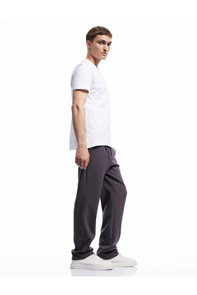 Koton Chino Oversize Trousers - Pocket Detail
