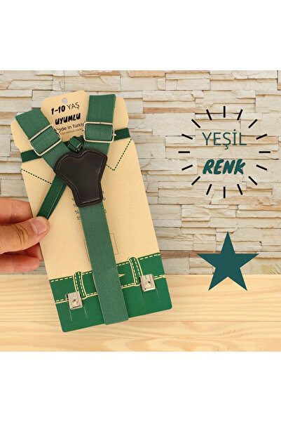 Algitsin O L A Children's Trouser Suspenders + Bow Tie Set + Flexible 1-10 Years Old Compatible