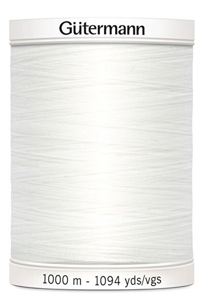 Güterman Κλωστή ραπτικής Gütermann, καρούλι 1000mt, λευκό
