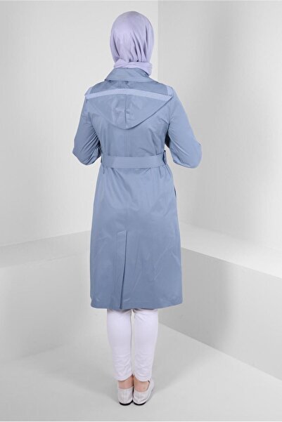 Alvina Пальто з поясом і деталями у вигляді капюшона 10753