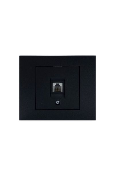 Tenda Ovivo Grano Black Phone Socket 12 Pack (Including Frame)