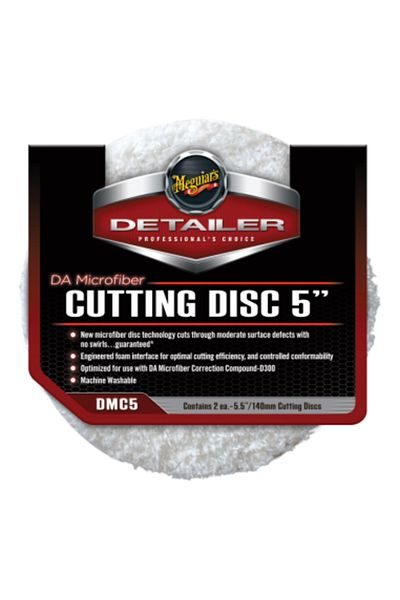 Meguiars Set of 2 abrasive polishing pads with microfibers Meguiar's DA Microfiber Cutting Pad 140mm