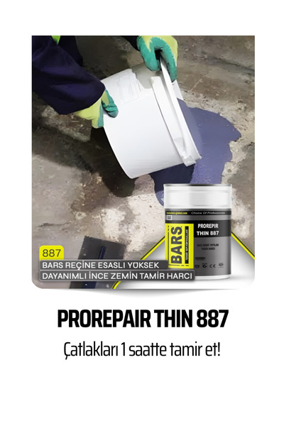 BARS Yüksek Dayanımlı İnce Tamir Harcı 19 Kg