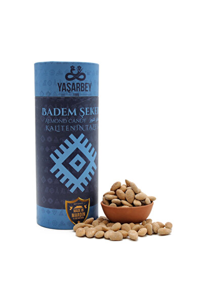 Yaşarbey سكر اللوز بالقرفة الخاص من ماردين 1000 جرام [شحن يومي-طازج]-(علبة هد...