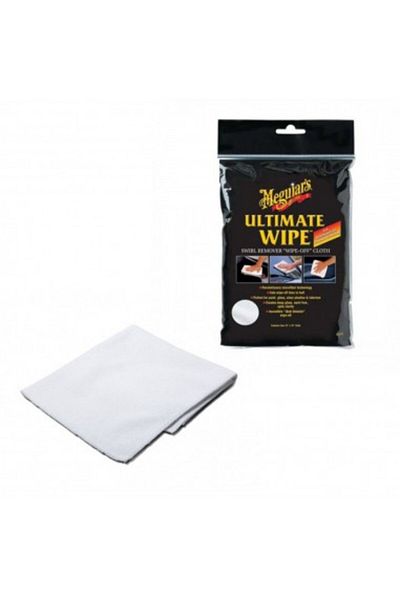 Meguiars Meguiar's Microfiber Cleaning and Polishing Cloth, White, 40X40 CM