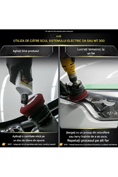 Meguiars Pastă de lustruit pentru plastic Meguiar's Plast X 296 ml