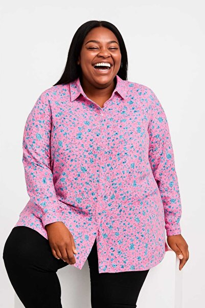MODA Women's Plus Size Shirt Tunic