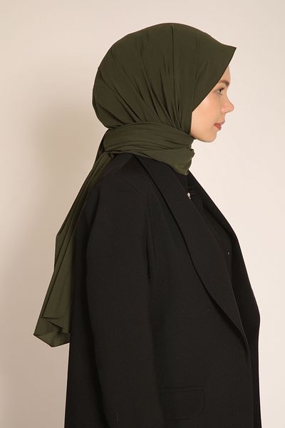 BERCHEM SCARF Akel Khaki Shawl – Stylish Hijab Shawl for Daily and Special Occasions