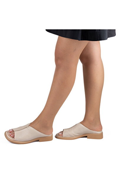 TwoEgoist Women's Genuine Leather Daily Summer Slippers