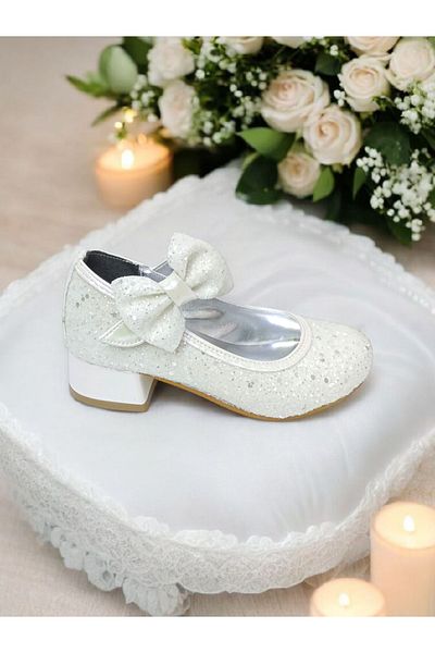 PATİK BEBE Girl's Tiny Square Heeled Candy Evening Dress Shoes No. 24-33 Range