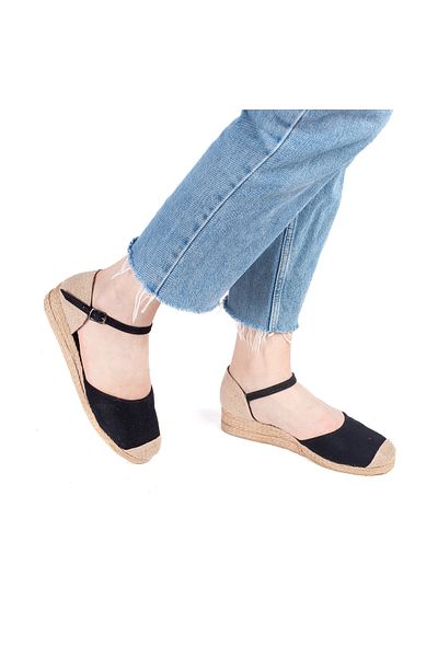 Star Tombis Real Handmade Wicker Jute Banded Casual Women's Espadrille Handmade