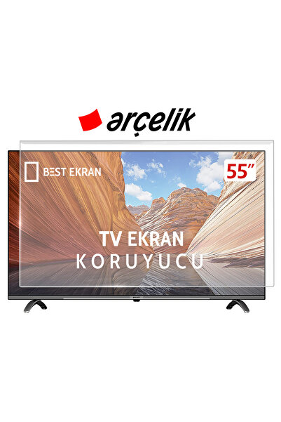 Arçelik 55" Inç 140 Ekran Tv Ekran Koruyucu Kırılmaz Panel