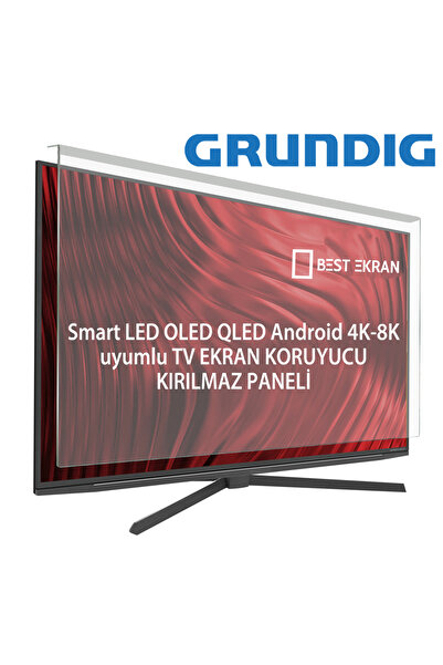 Grundig 55" Inç 140 Ekran Smart Led Oled Qled Android 4k-8k Televizyon Tv Ekran Koruyucu