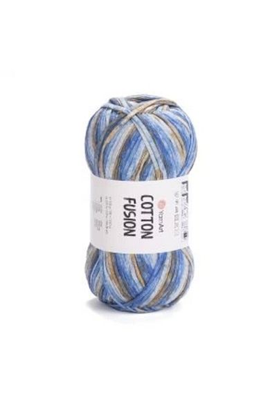 Yarnart COTTON FUSION - ΠΛΕΚΤΟ ΣΧΟΙΝΙ ΧΕΡΙΟΥ EBRULI-3655