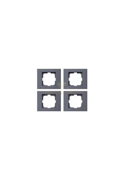 Tenda 4 Pieces Ovivo Grano Smoked Single Frame