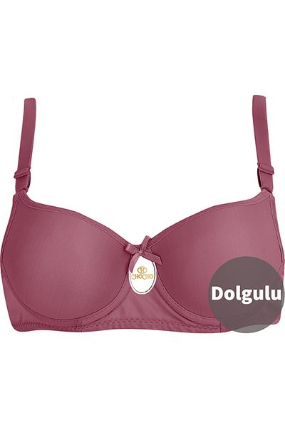 CHC Chocho Women's Underwire Padded Plum Bra