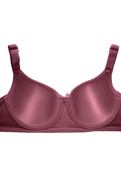 CHC Chocho Women's Underwire Unpadded Plum Bra