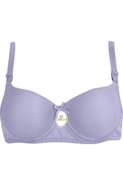 CHC Chocho Women's Underwire Unpadded Baby Blue Bra