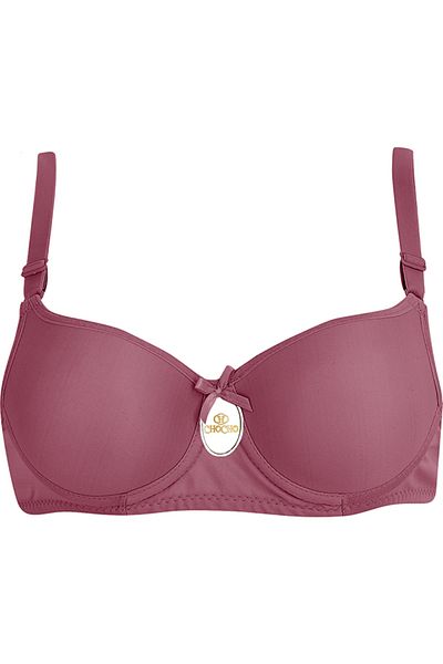 CHC Chocho Women's Underwire Unpadded Plum Bra