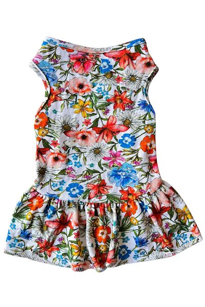 DOGİ&DOG Small Breed Summer Cat Dress Dog Dress (1-10kg)
