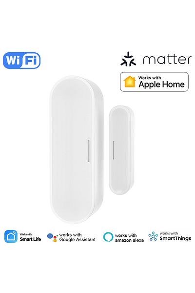 Choice Tuya Matter Thread Door Window Sensor USB Powered Smart Home Wireless Detector Work With HomeKit ...