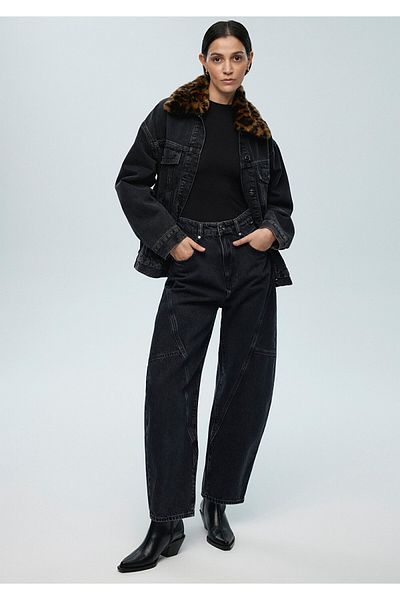 Mavi Liya Iconic Gray Jean Trousers 1010856 -88387