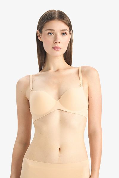 DeFacto Μισό γεμιστό Micro Padded Push Up T-Shirt Bra-fall In Love C1525ax25sp