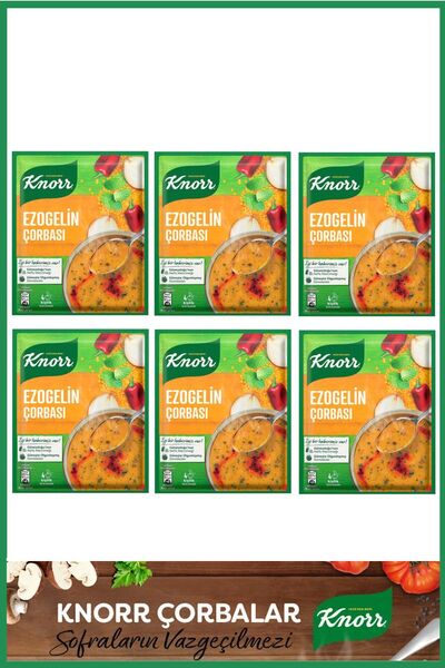 Knorr Ezogelin Çorbası 74 gr X 6 Adet