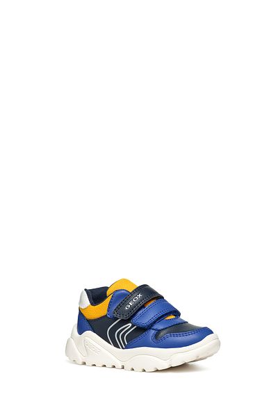 Geox Baby Boy Navy Blue Ciufciuf Banded Leather Sneaker B455Ra000Bcc4227