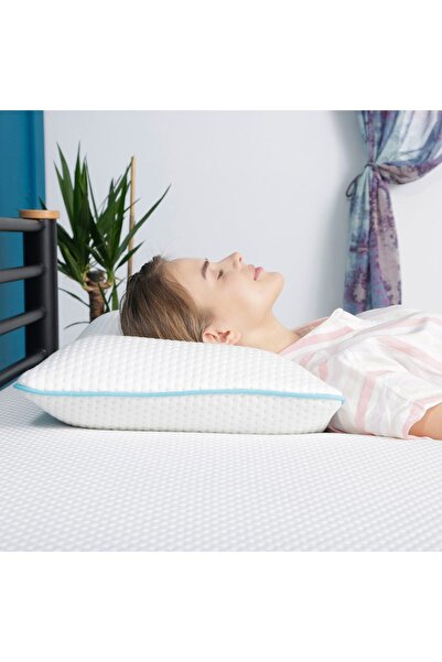 Viscofoam Orthopedic Pillow with Neck Support Chubby Visco Pillow - 59x39x13cm