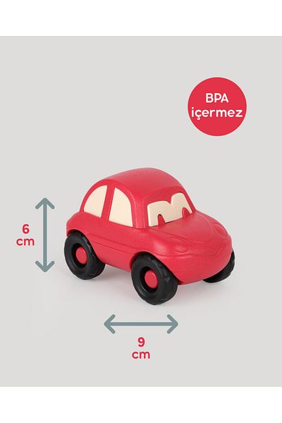 lets be child Cute Little Vehicles - Auto Red