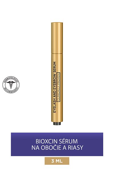 Bioxcin Sérum na mihalnice na obočie - kolagén, hyalurónová kyselina, ricín, keratínové peptidy, b5, biokomplex, b11