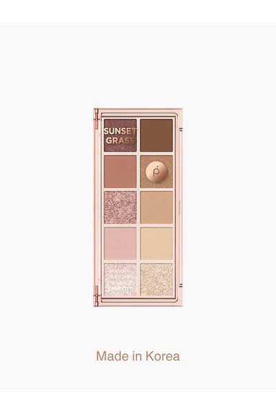 Peach C Seasonal Blending Eyeshadow Palette - Eyeshadow Palette - 01 Sunset Grass